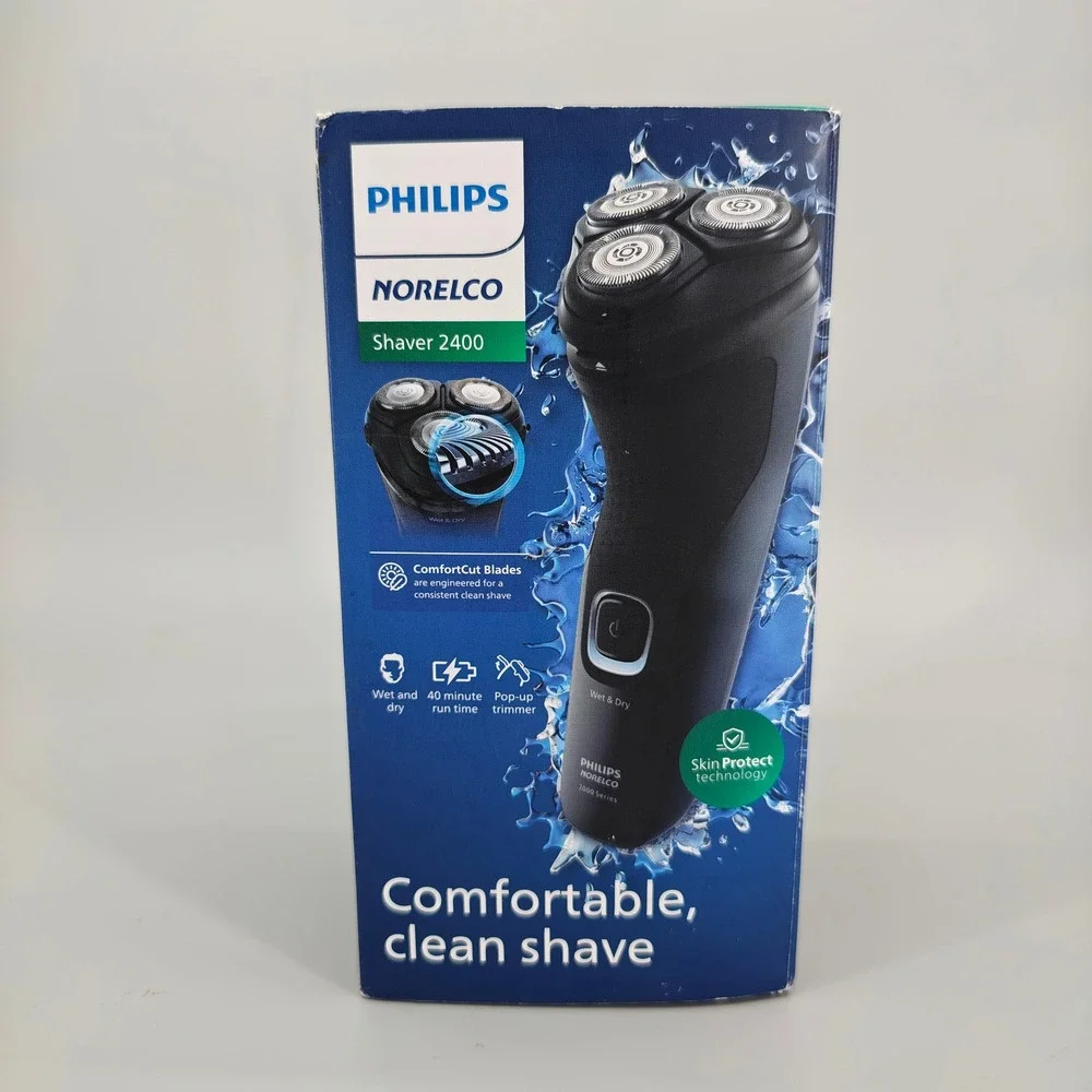 Philips Norelco Shaver 2400 X3001/90 2000 Series Wet Dry Electric Razor
